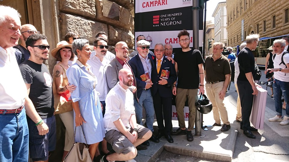 FIB alla festa per i 100 anni del cocktail Negroni