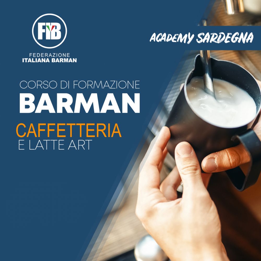 1 Aprile - CORSO CAFFETTERIA E LATTE ART - SEDE DI CAGLIARI