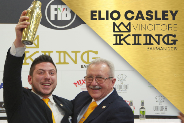 Elio Casley vince il concorso King Barman 2019