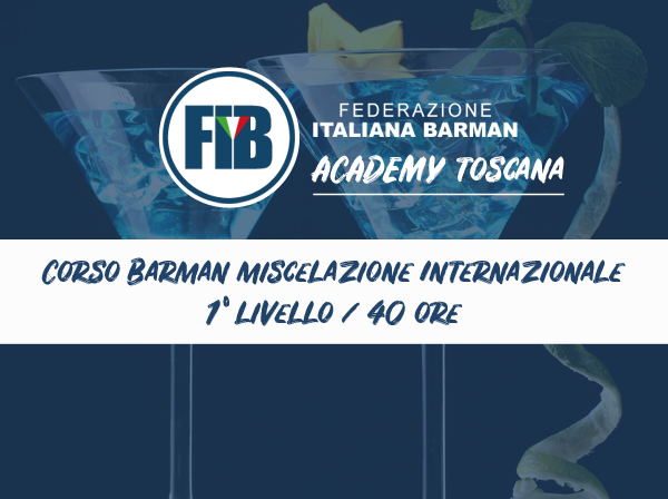PRATO-PISTOIA -BARTENDER BASE-MISCELAZIONE INTERNAZIONALE