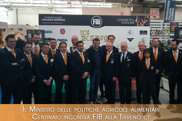 Il Ministro Centinaio incontra FIB alla Tirreno CT