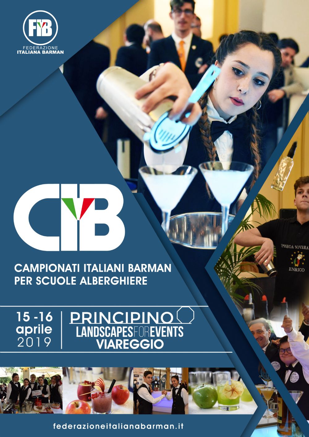 CIB - Campionati Italiani Barman per Scuole Alberghiere | Viareggio, 15-16.04.2019