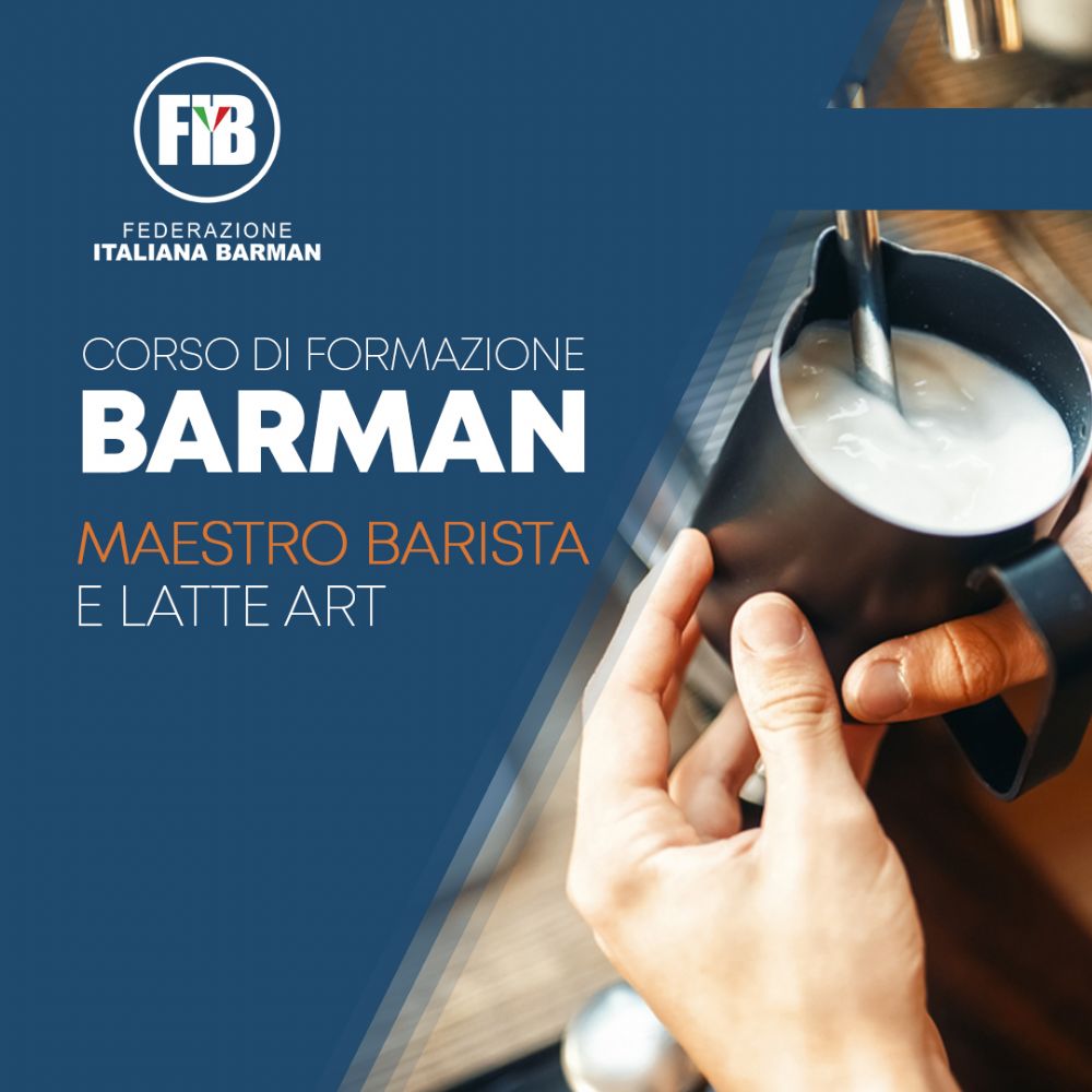 10 FEBBRAIO 2021 CAGLIARI - CORSO CAFFETTERIA E LATTE ART MAESTRO BARISTA