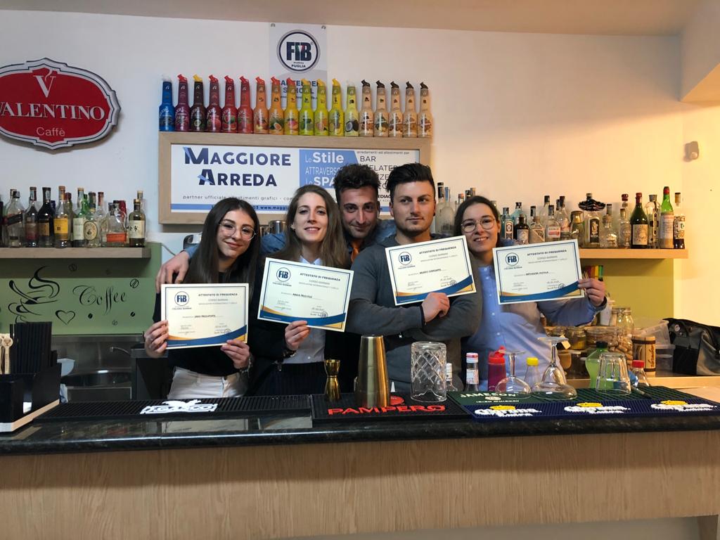 Foto corsi barman dalle Academy d'Italia