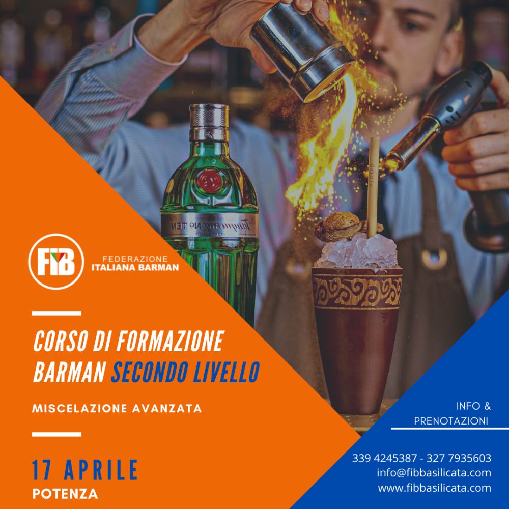 POTENZA - CORSO BARMAN SECONDO LIVELLO