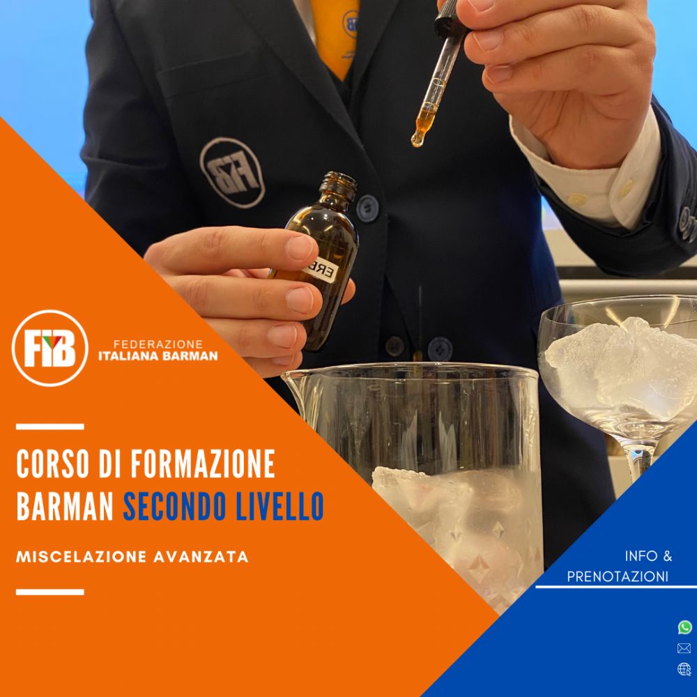 13 FEBBRAIO - CORSO BARMAN SECONDO LIVELLO - SEDE DI CAGLIARI