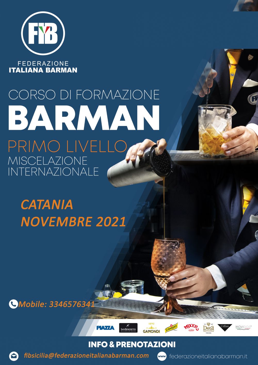Corso miscelazione internazionale 1° livello